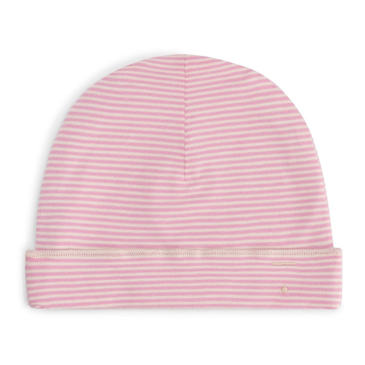 Gray Label babymutsje gestreept bubblegum cream
