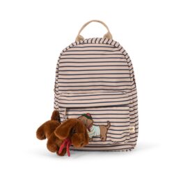 Konges Sløjd rugzak nohr stripe la mer keychain teckel