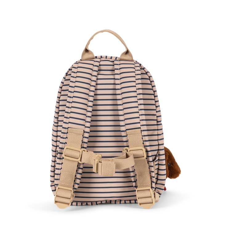 Konges Sløjd rugzak nohr stripe la mer keychain teckel