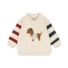 Konges Slojd trui sweater spotty brown rice teckel