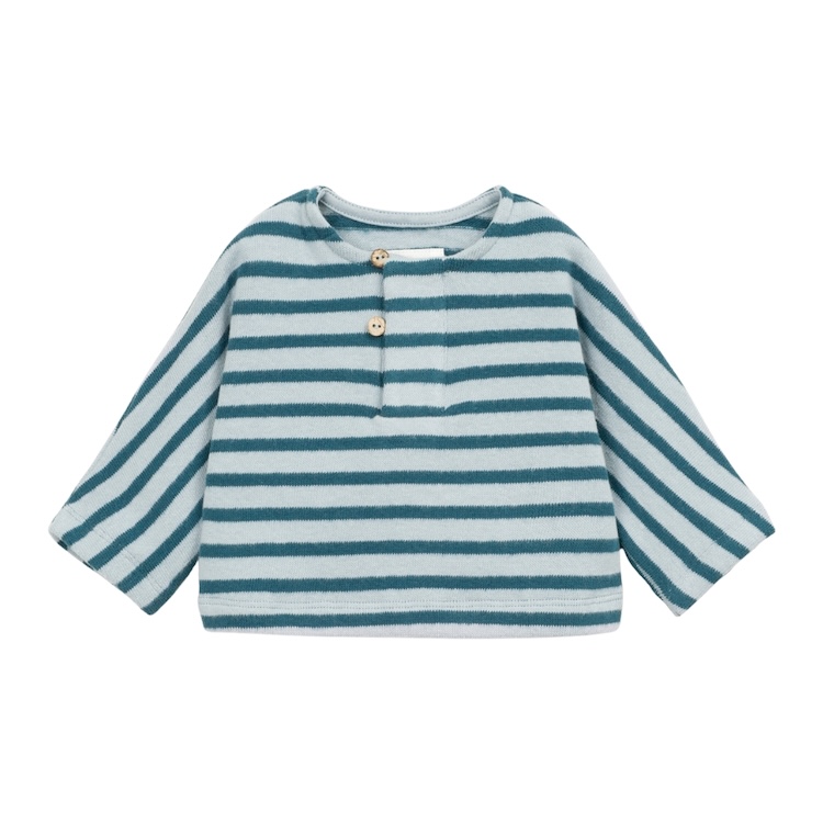 Play Up Jesey sweater gestreept cyanotype