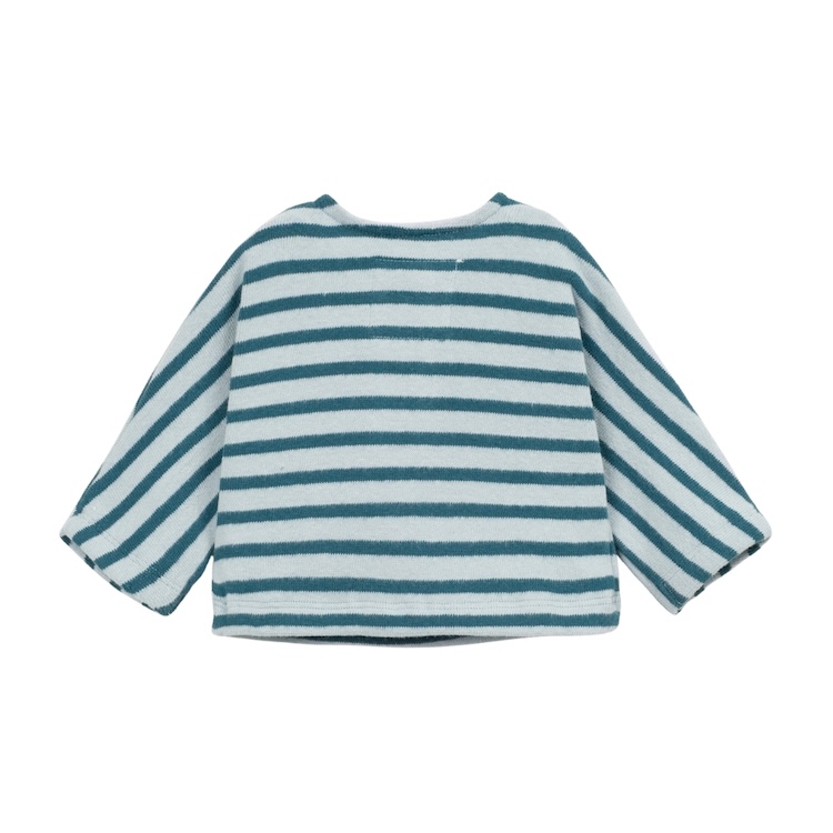 Play Up Jesey sweater gestreept cyanotype
