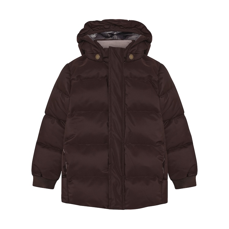 Enfant winterjas coffee bean bruin