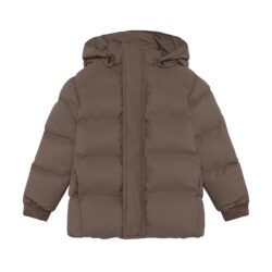 Enfant winterjas pine bark beige