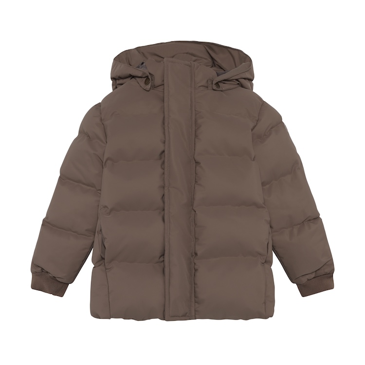 Enfant winterjas pine bark beige