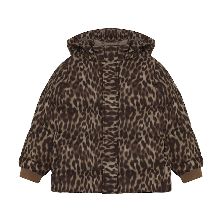 Enfant winterjas pine bark panter