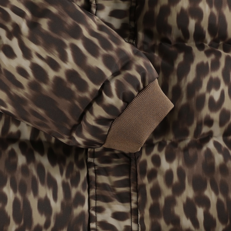 Enfant winterjas pine bark panter