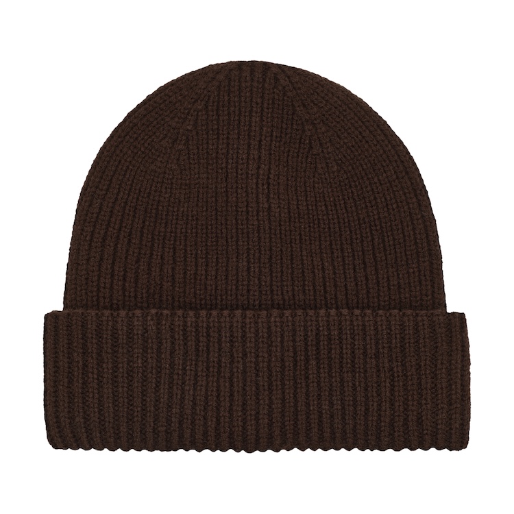 Enfant beanie coffee bean bruin