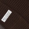 Enfant beanie coffee bean bruin