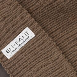 Enfant beanie pine bark beige