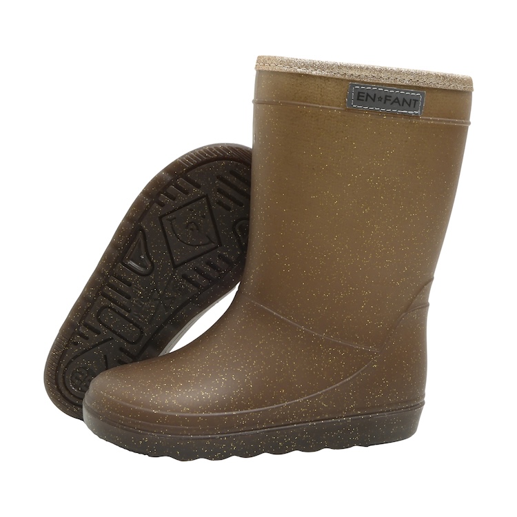Enfant thermoboots coffee bean glitter