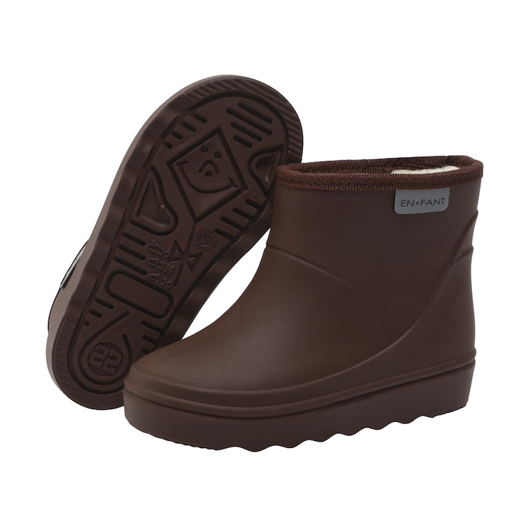 Enfant thermoboots laag coffee bean bruin
