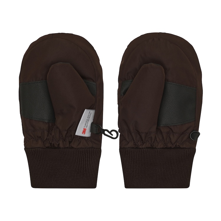 Enfant wanten coffee bean bruin