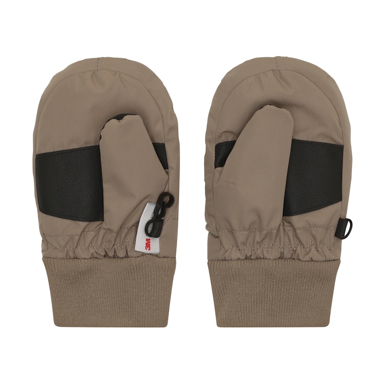 Enfant wanten pine bark beige