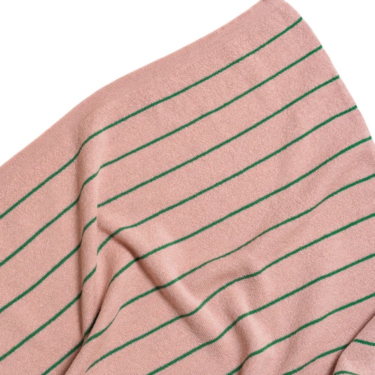 Hvid babydeken blanket Harry powder-grass