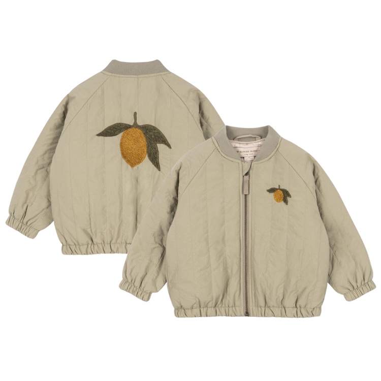 Konges Sløjd bomberjack juno laurel oak lemon