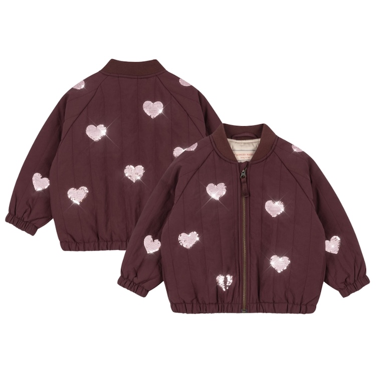 Konges Sløjd bomberjack juno sequin decadent chocolate