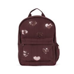 Konges Sløjd rugzak juno decadent chocolate glitter hartjes