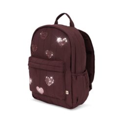 Konges Sløjd rugzak juno decadent chocolate glitter hartjes
