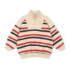 Konges Sløjd trui sweater loupy tangerine stripe