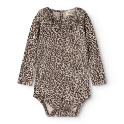 MarMar Copenhagen romper dark brown leo