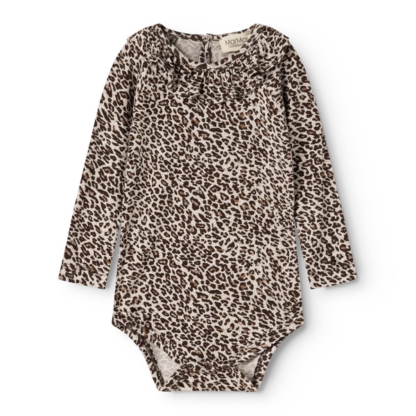 MarMar Copenhagen romper dark brown leo