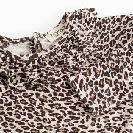 MarMar Copenhagen romper dark brown leo