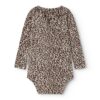 MarMar Copenhagen romper dark brown leo