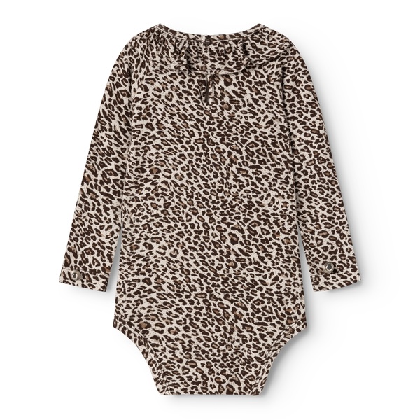MarMar Copenhagen romper dark brown leo