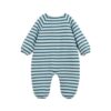 Play Up boxpakje gestreept Cyanotype blauw