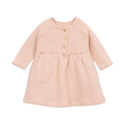 PlayUp jurk embroidery zachtroze