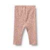 Wheat legging Jules dime rose small flower