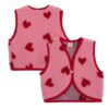 Alwero x Salty bodywarmer lulu baby bubblegum heart