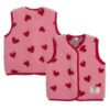 Alwero x Salty bodywarmer junior bubblegum heart