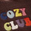 Alwero x Salty bodywarmer Cozy club choco