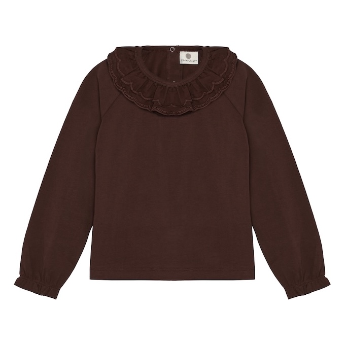 Enfant_Longsleeve-met-kraag_Deep-mahogany Enfant longsleeve met kraag deep mahogany