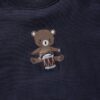 Enfant trui dark navy bear beertje