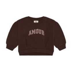 Enfant trui deep mahogany amour