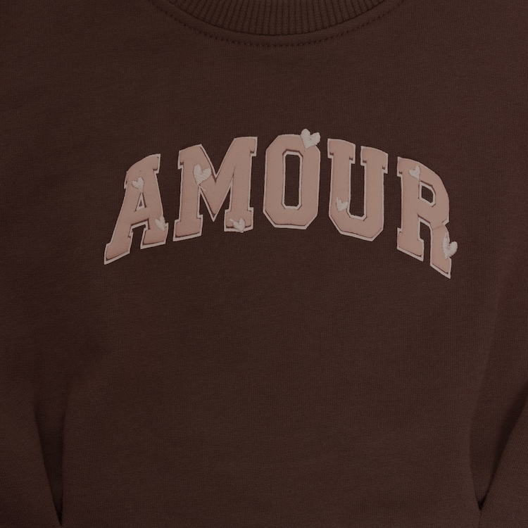 Enfant trui deep mahogany amour
