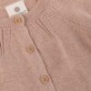 Enfant vest gebreid adobe rose