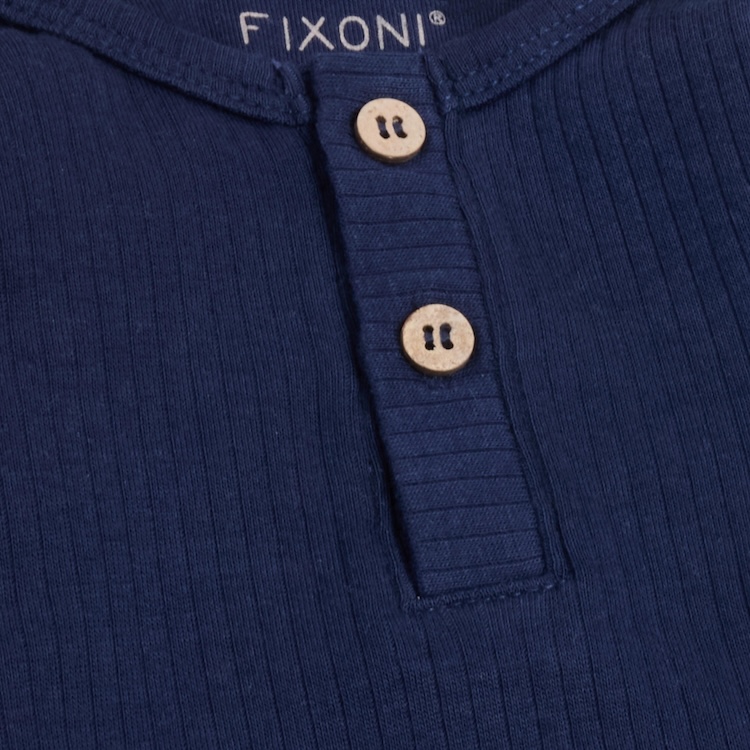 Fixoni romper met lange mouw marineblauw