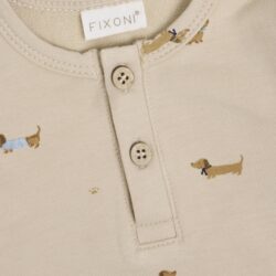 Fixoni romper met lange mouw Teckel