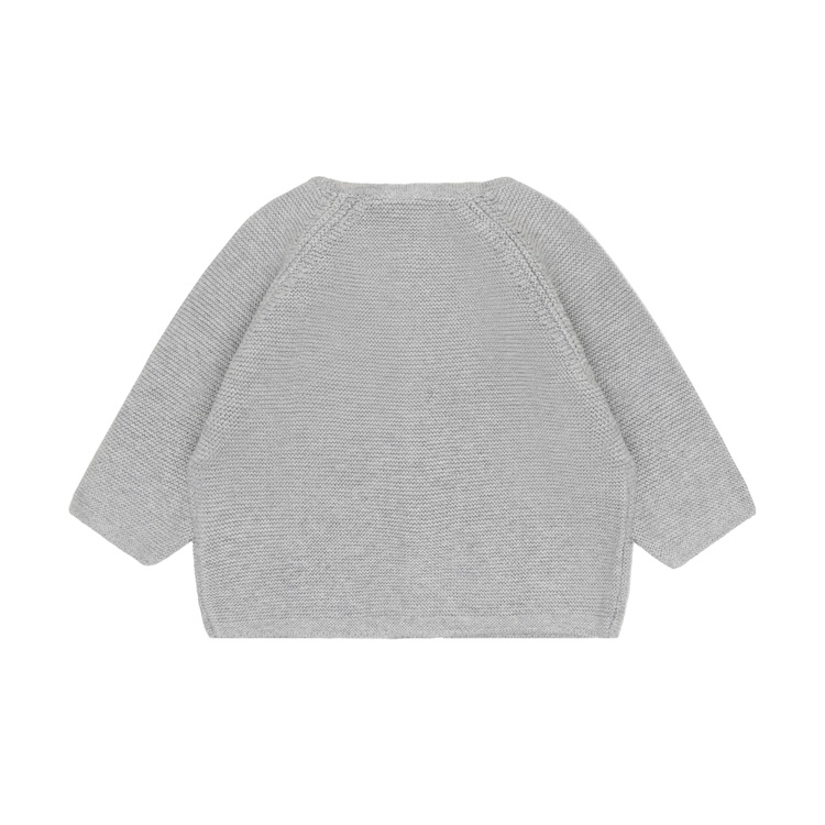 Fixoni vest gebreid flint gray melange