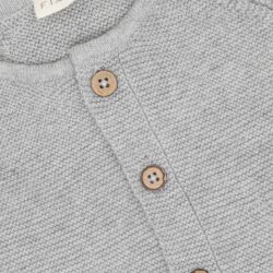Fixoni vest gebreid flint gray melange