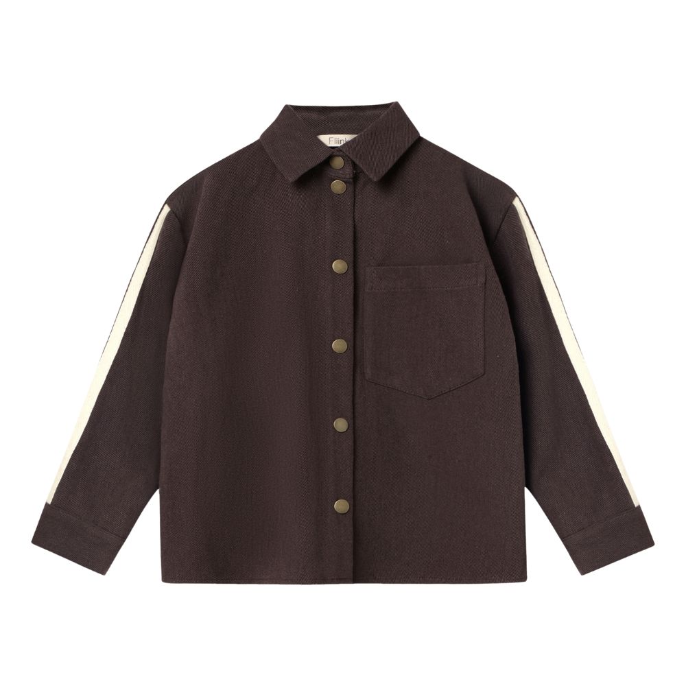 Fliink blouse coffee bean Donny