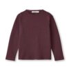 Fliink longsleeve rib Kenna burgendy