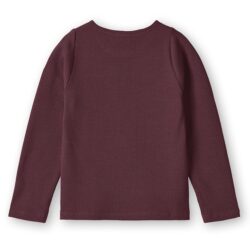 Fliink longsleeve rib Kenna burgendy