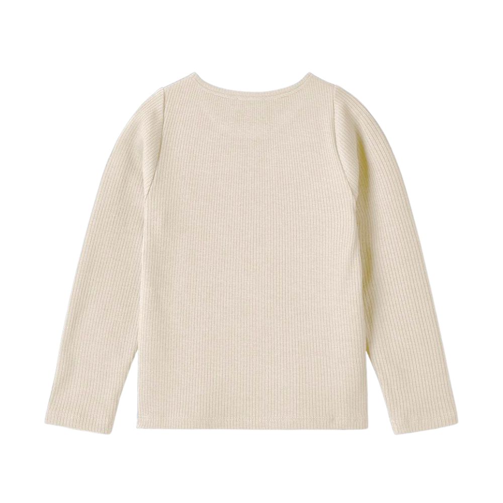 Fliink longsleeve rib Kenna Sandshell