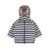 Konges Slojd winterjas ski-jas Nuka blue noir stripe