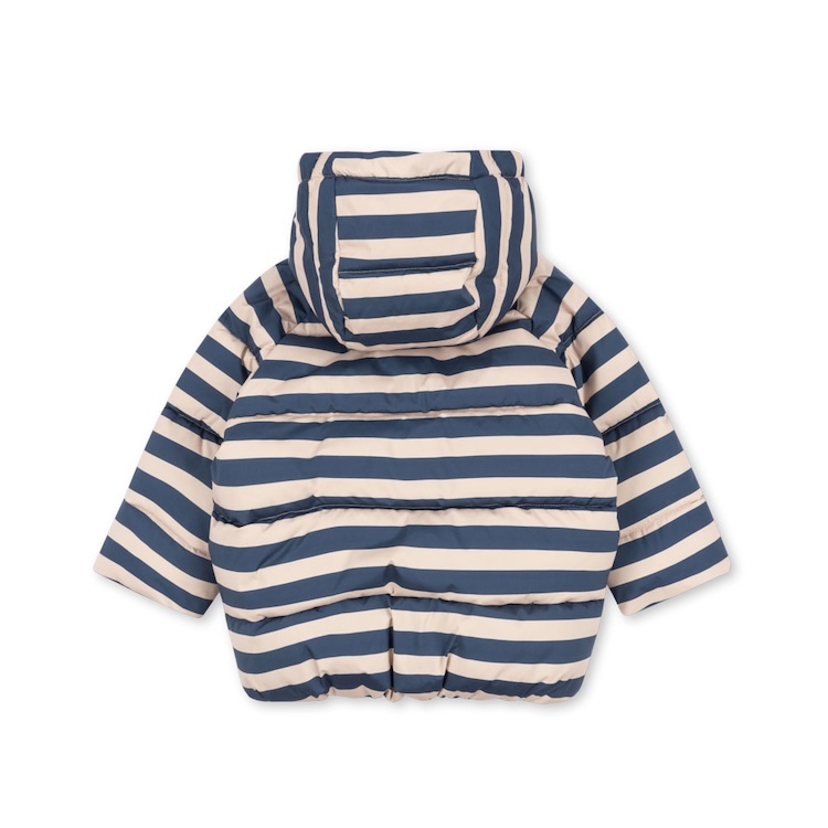 Konges Slojd winterjas ski-jas Nuka blue noir stripe
